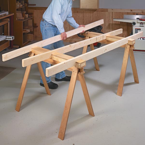 Knock-Down Shop Table  Woodsmith Tips